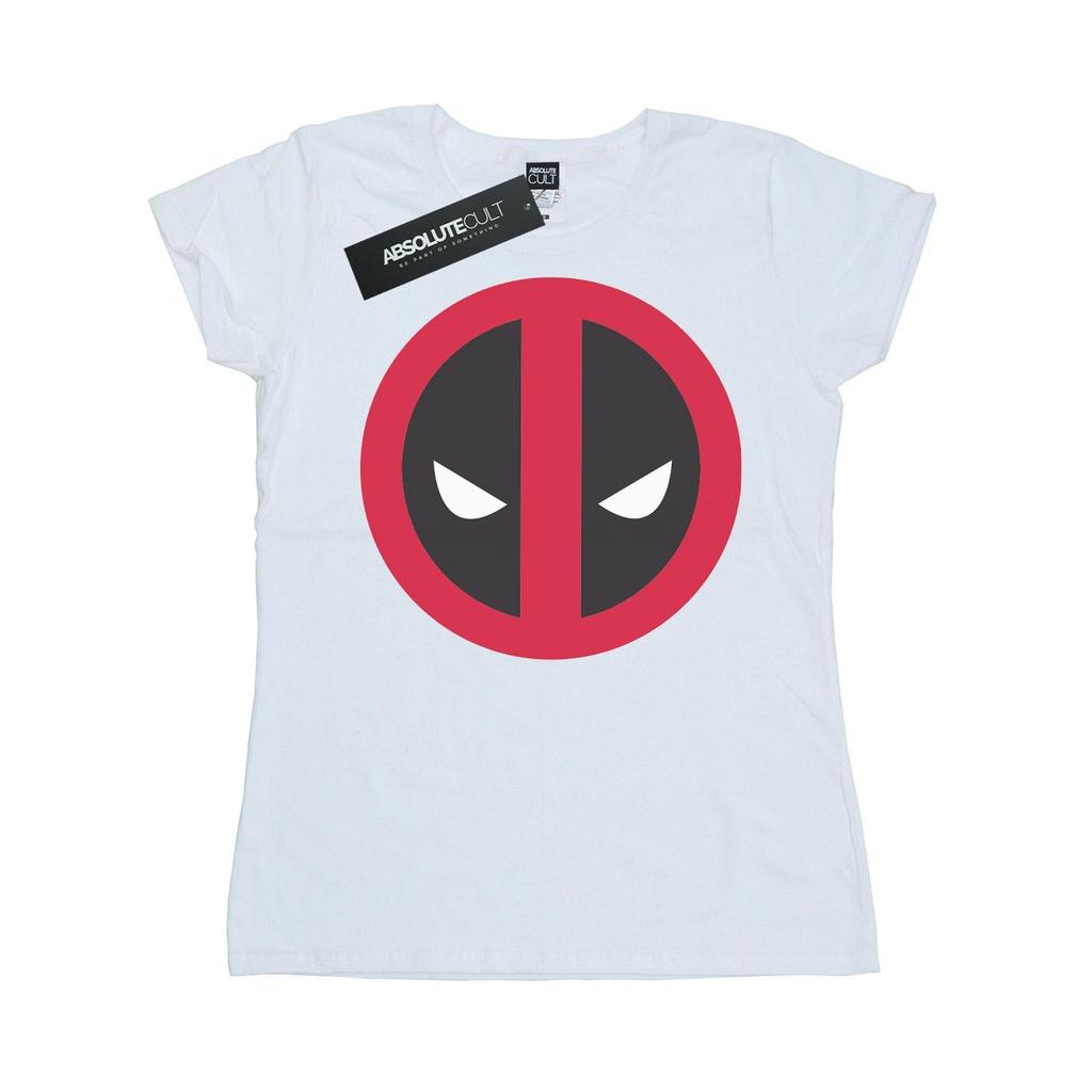 Marvel Womens/Ladies Deadpool Large Clean Logo Cotton T-Shirt