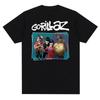 Music Band Gorillazs Punk Rock Print T Shirt 90s Casual Fashion Short Sleeve Plus Size T Shirt Unisex