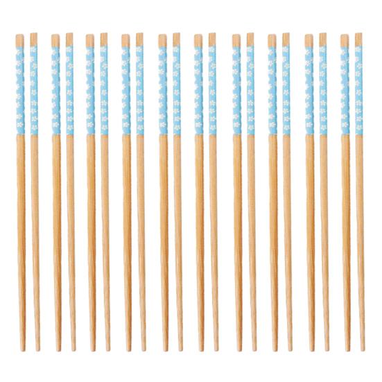 10 пар палочек для еды на обед, нескользящие, многоразовые, практичные, легко моющиеся, деревянные кухонные принадлежности