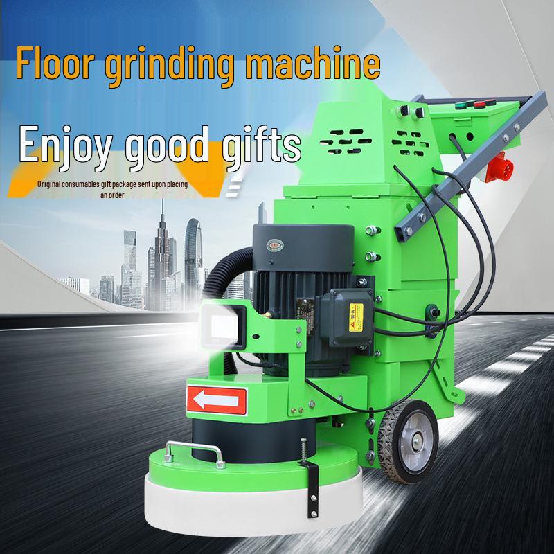 Shanghai Dust-Free Epoxy Floor Grinder: Concrete, Cement, Pavement, Paint Stripper, Terrazzo Polisher