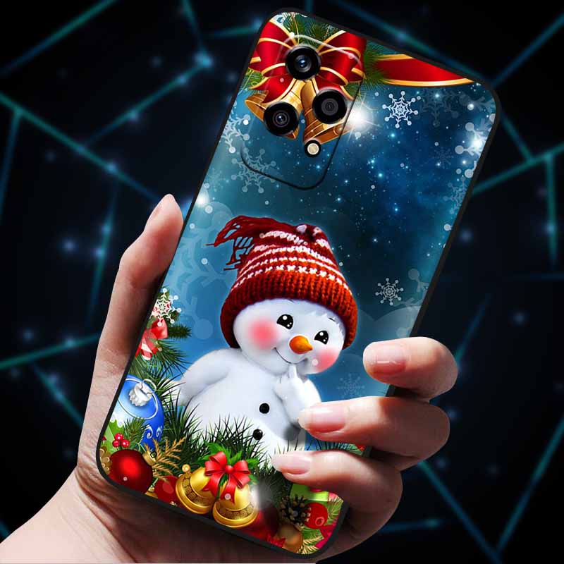 Рождественский чехол для Honor 200 Pro / 200 Lite / Honor 200 Чехол 100 90Pro Lite Милые Мягкие ТПУ Силиконовые Чехлы для Honor 200 Smart