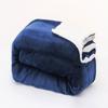 Winter Wool Blanket Adult Thick Warm Winter Double Sided Solid Color Travel Office Blanket Sofa