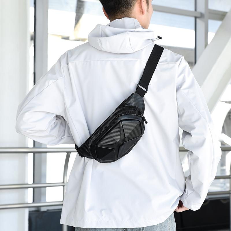 Fashion Waterproof Ride Waist Packs Solid Color Fanny Pack Unisex Belt Bags Casual Travel Storage Phone Chest Pack Crossbody Bag