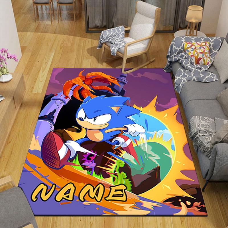 Custom 1Pc Sonic Adventure Chaos Rug Office Carpet Indoor Outdoor Entrance Doormat Nonslip Soft And Comfortable Living Room D2915334