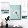Sea Forest Iceberg Dandelion Life Inspirational Canvas Poster Wall Decoration Art Picture Modern Home Decor