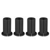 4PCS Ethernet Cable Grommet 1 Inch Rubber Cable Wall Pass Through Grommet for Home and Outdoors