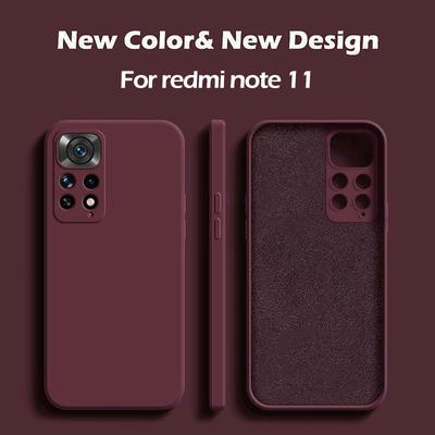 Чехол для Redmi Note 11 12 11S Pro Plus 5G, жидкие силиконовые чехлы для телефонов Xiaomi Redmi Note 11 12 Note11 Note12 Pro Turbo, мягкий чехол