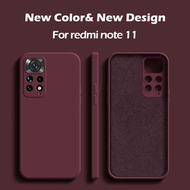 Чехол для Redmi Note 11 12 11S Pro Plus 5G, жидкие силиконовые чехлы для телефонов Xiaomi Redmi Note 11 12 Note11 Note12 Pro Turbo, мягкий чехол