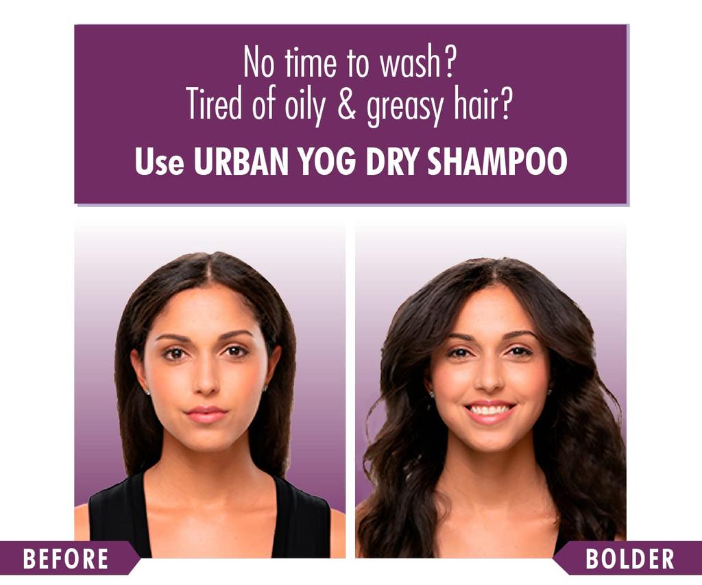 Urban Yog Dry Shampoo for Women (200 Ml) | Instant Cleansing and Instant Volume In Seconds | Absorbs Oil & Dirt | With Marine Fragrance