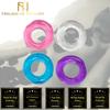 2 Pack Silicone Jelly Stretchy  Ring  Enlargement Men Set  Rings