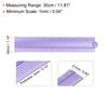 uxcell 30 см Складная прямая линейка, Метрический угломер из алюминиевого сплава, Складной угломер, Геометрический измерительный инструмент с угольниками для архитекторов, Художников