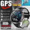 2025 NEW Outdoor Military GPS Smartwatch Men 1.73"HD Screen Compass 1000MAH Heart Rate BT Call 10M Waterproof Watch for HUAWEI