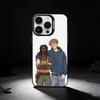 W-Walker and leah Phone Case For iPhone 17,16,15,14,13,12,11 Plus,Pro Max,XS,Colored silver phone case