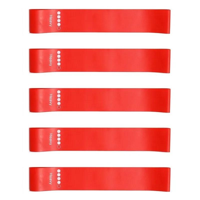 5 шт. набор эспандеров для йоги, эспандер для приседаний, тренировочный пояс, пилатес, кроссфит, упражнения, фитнес-группы, оборудование для спортзала