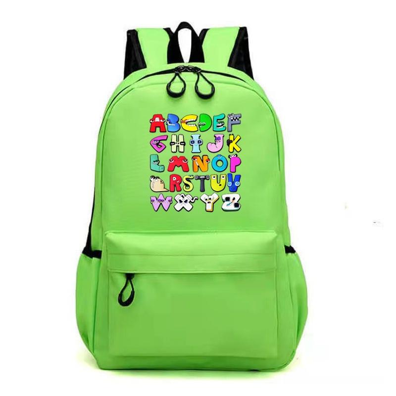 Cartoon-themed Alphabet Lore Backpack For Kids