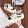 Весенние маленькие белые туфли новая корейская версия ins студентки платформа увеличивающая рост спортивные кеды повседневная уличная съемка DF-5