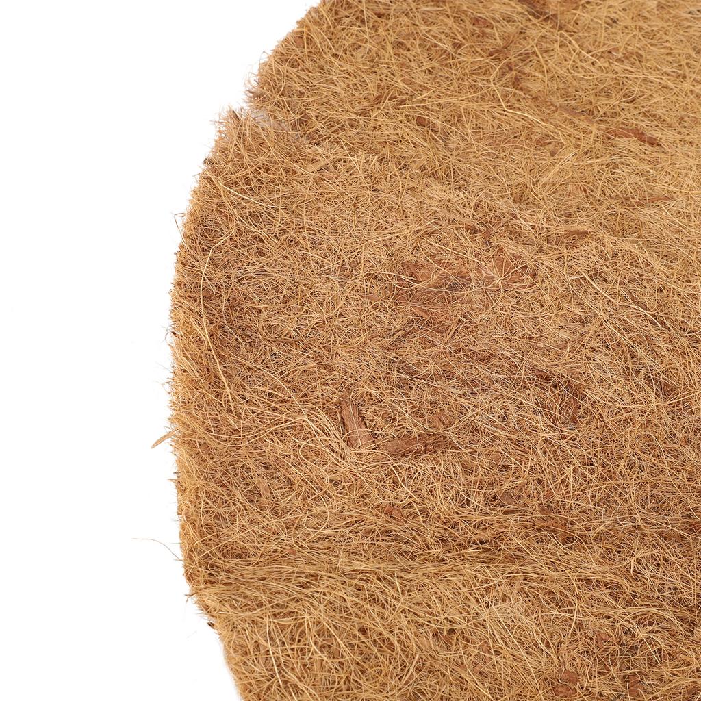 Hanging Basket Coco Liner 61cm Brown Foldable Cuttable Coconut Fiber Planter Liner