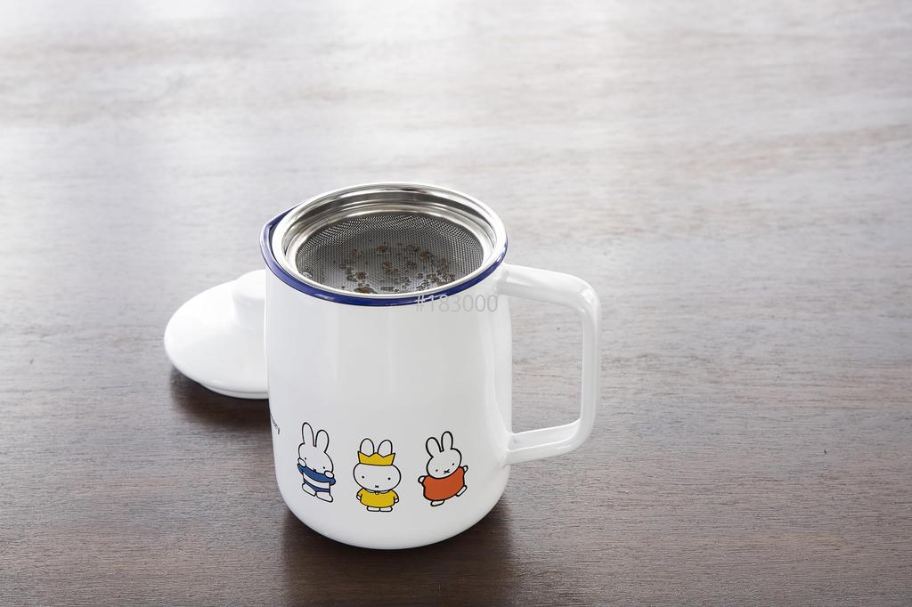 Fuji Enamel Miffy 70th Anniversary Oil Pot, 1.0L, MF70-OP10L