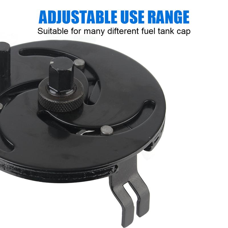 Инструменты для ремонта автомобиля Регулируемый ключ для крышки топливного бака автомобиля 87-170 мм Снятие масляной крышки Ключ для крышки насоса Инструмент для снятия