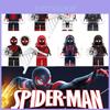 G0120 Superhero Building Blocks Spider-man Great Responsibility Suit In Red Cape