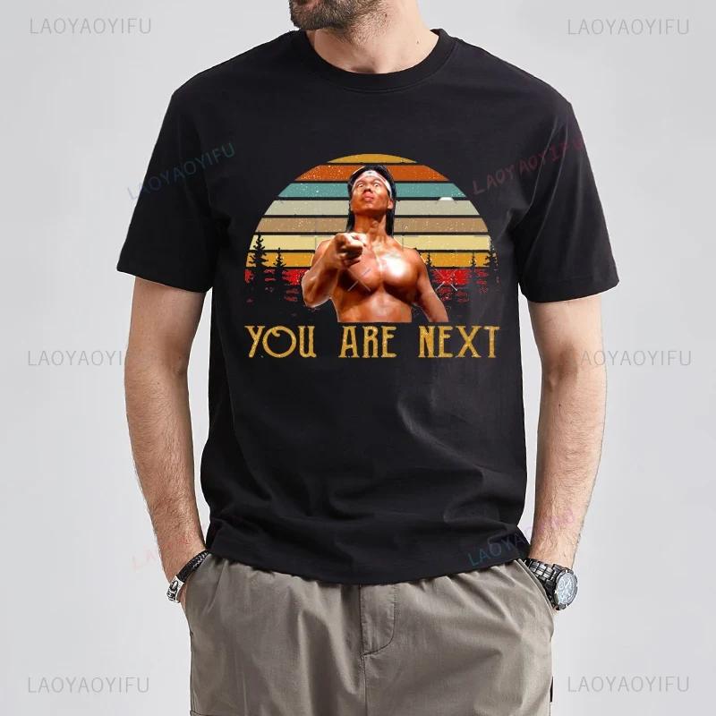 Смешная новая футболка BLOODSPORT BOLO YEUNG YOU ARE NEX Tops Футболка Винтажная футболка с круглым вырезом