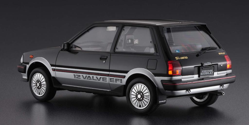 Hasegawa Toyota Starlet EP71 Si Limited пластиковая модель 20425 1/24 (3 двери) Среднесрочный