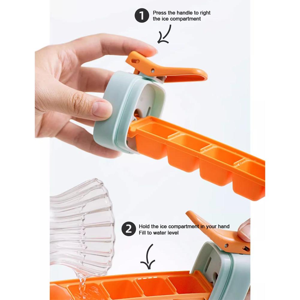 Мини-форма для кубиков льда в форме трубки. Легко выдвигаются и вынимаются. Вертикальный лоток для кубиков льда, идеально подходит для спортивных бутылок и бутылок с водой.