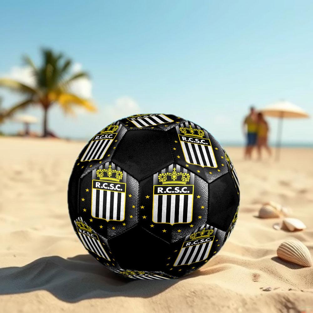 1pc R. Charleroi S.C Soccer Ball Size 5 Indoor Soccer Ball Fashion Colorful Backyard Game - Great For Sports Fans Gift HE45