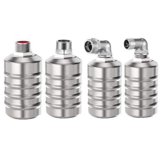 Float Valve Water Valve Stainless Steel Fully Automatic Water Level Control Save Water Auto Shut Off Ball Mini Float Valve for Water Tanks Pools