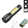 Lingyue Rechargeable Portable LED Flashlight with Telescopic Focus