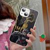 Чехол для телефона Черный клевер Закаленное стекло Для Iphone 14 13 12 11 Pro Mini XS MAX 14Plus X XS XR Fundas