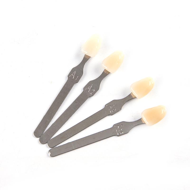Tooth Whitening Products Guide Tooth Model Colorimetric Plate Tooth Shape Design Dental Color Scale