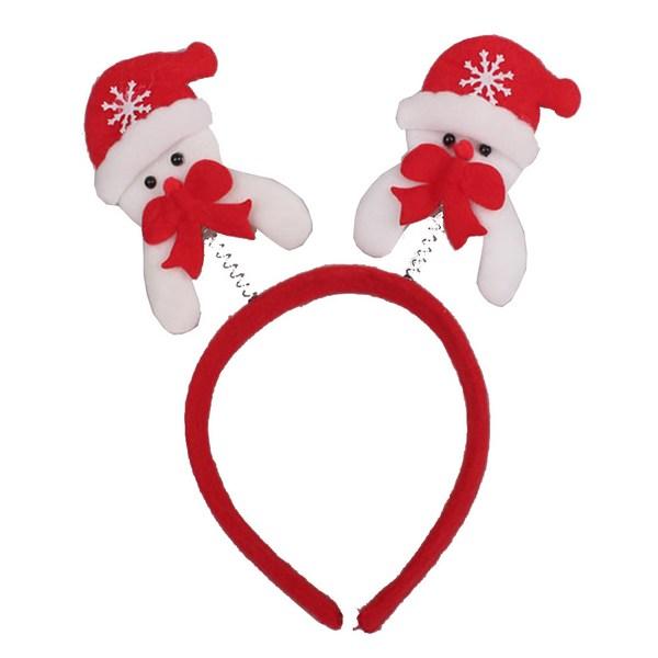 Горячая сделка Санта 5-предметный набор Весенний рождественский ободок Рудольф Прыгающий Прыгающий