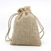 Linen Pouches Dustproof Drawstrings Sack Jewelry Gift Packing Bags Lightweight Reusable Storage Bag Package Pouch