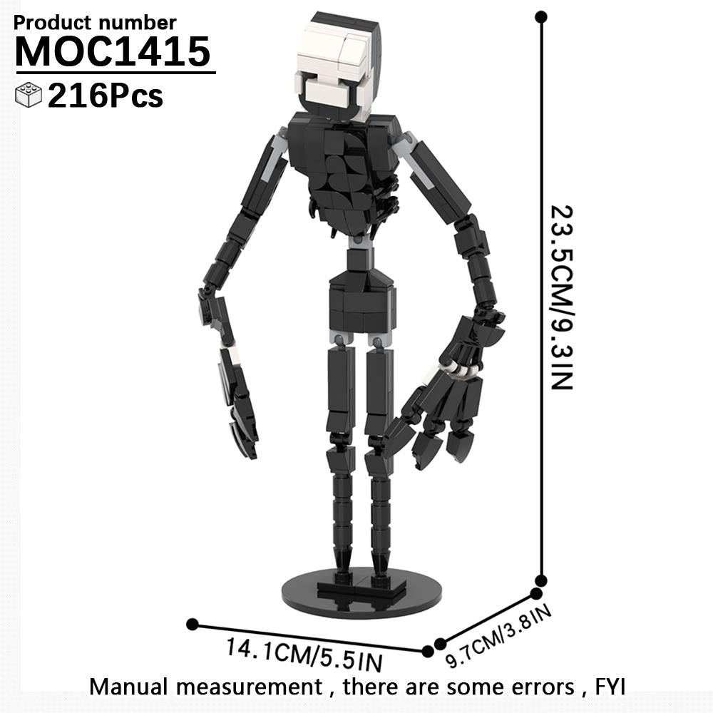 MOOXI FANF Хоррор Игра Ролевые Утки Фокси Кролик Медведь MOC Кирпичи Модель Набор DIY Диорама Детские Игрушки Набор Строительных Блоков Подарок Взрослому