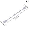Double-Head Stainless Steel Blackhead Extractor Professional Skincare Tool for Facial Pore Cleansing and Comedone Removal