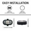 Upgrade RGB Car Atmosphere Lights, Larger Battery & Brighter, Type-C Charging Cable, Wireless Remote Multi-Mode for Car Motorcyc
