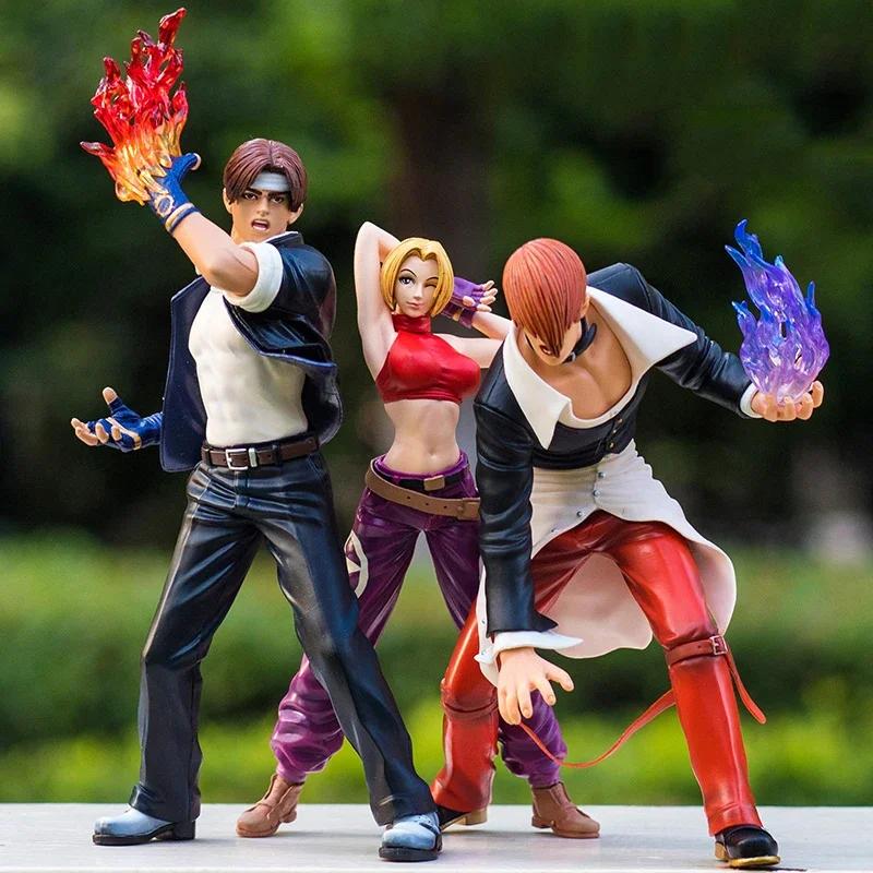 THEKINGOFFIGHTERS Фигурка Kyo Kusanagi Iori Yagami Mari Angel Игровая Модель Украшение Игрушки Детские Подарки