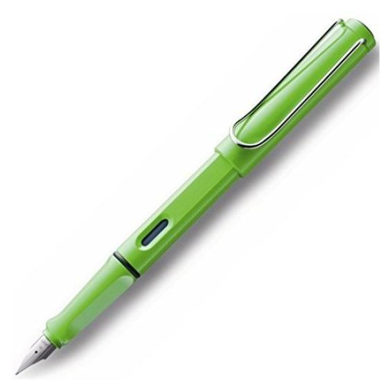 Lamy Перьевая ручка Safari Green, лимитированная цветная перепечатка, перо M (модель 2012 года) размер (средний) [элемент]