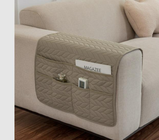Многокарманный органайзер для подлокотника дивана с местом для хранения журналов и пультов дистанционного управления