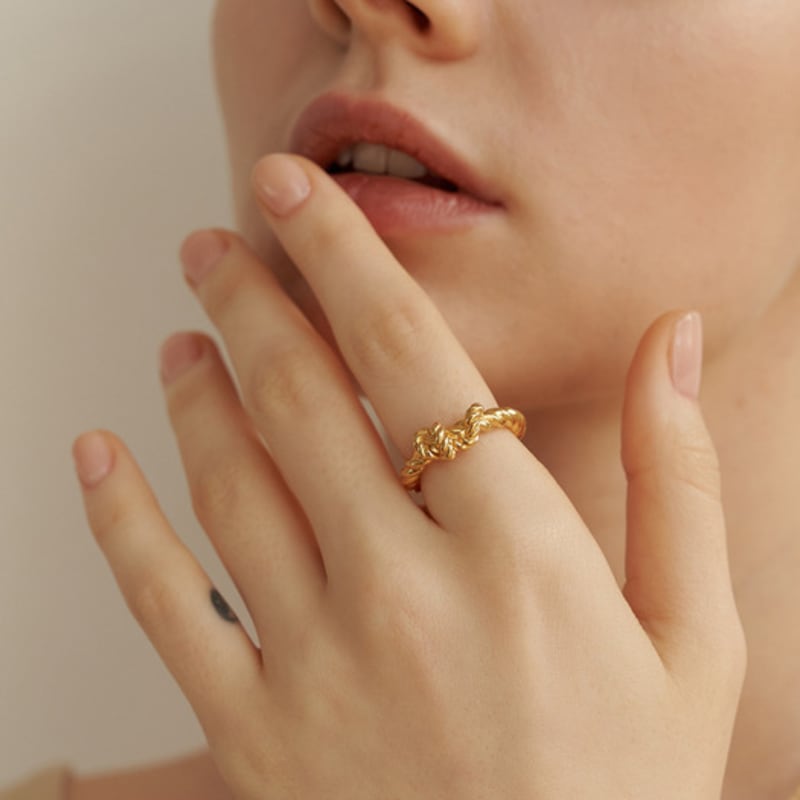 MZUU SEASONS Bold Rope Ring