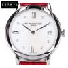 Baume&Mercier M0A10543 Classima Бриллианты Перламутр Кварцевые Часы Бордовый ремешок из аллигатора Б/У