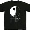 Мужская футболка Bauhaus Brighter Morning приталенного кроя Черная Официально лицензированный товар