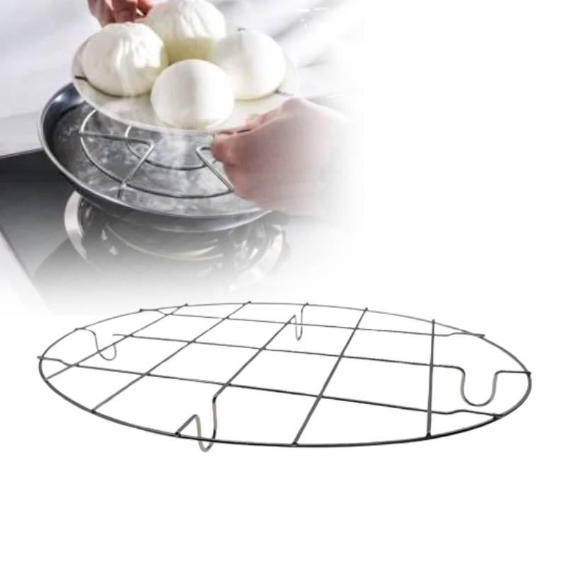 Премиальная подставка-пароварка из нержавеющей стали 304 Многоцелевая Толстая Овальная конструкция 250 мм на 170 мм Идеально подходит для домашнего использования