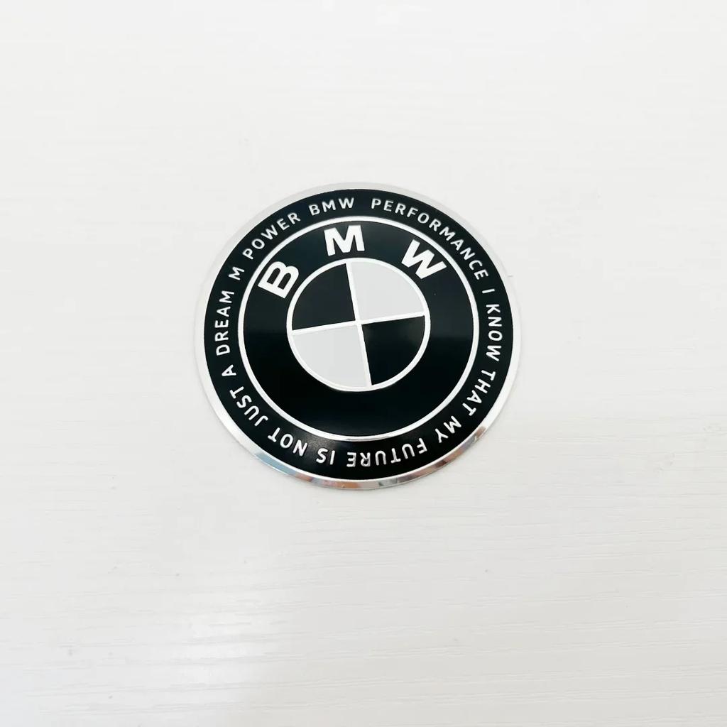56/60/65/70mm is suitable for BMW Group wheel center cover labeling metal sticker replacement style wheel hub sticker.