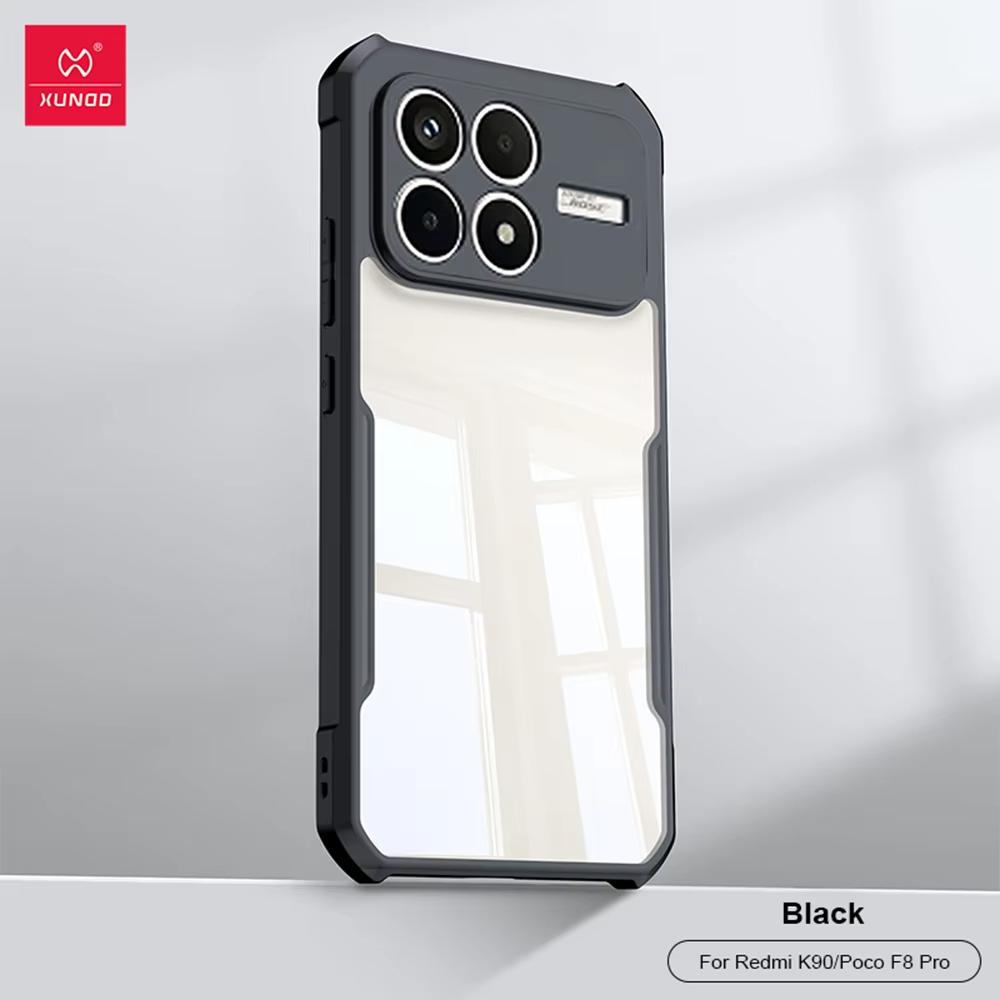 For Xiaomi Redmi K90 Pro Max Case Redmi K90 Casing XUNDD Transparent Phone Cover Airbag Shockproof Bumper Protective Cases