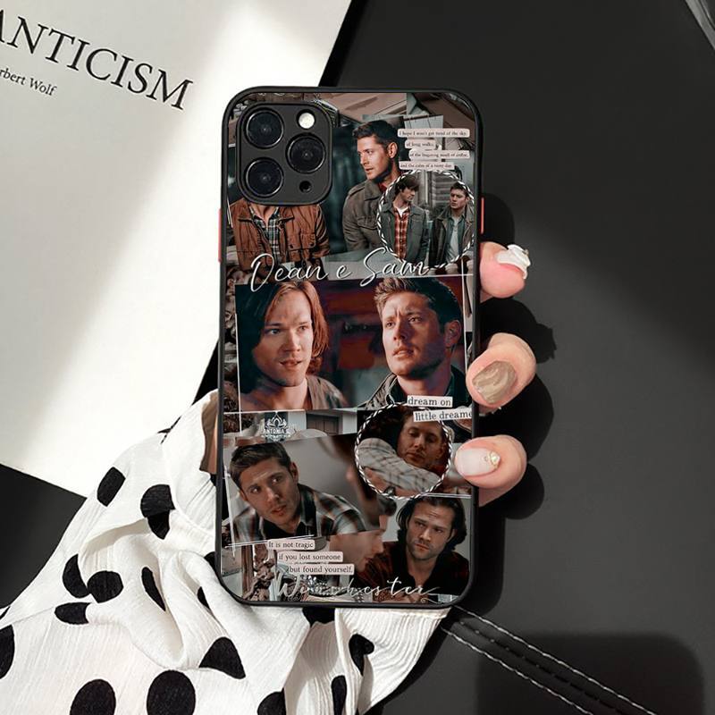 Чехол для телефона «Сверхъестественное» SPN «Дин и Сэм» для iPhone 11 12 13 mini pro XS MAX 8 7 6 6S Plus X 5S SE 2020 XR