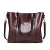 Shoulder Bags for Women Oil Wax Leather Handbag Designer Women Messenger Crossbody Bags Tote