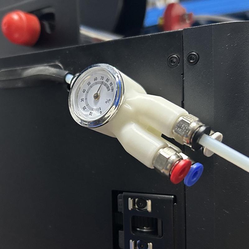 Quick Release 4 Way Filaments Adapter 4 in 1 Feed Tube Connector for P1P P1S X1C 3D Printing Machines Enhances Feed