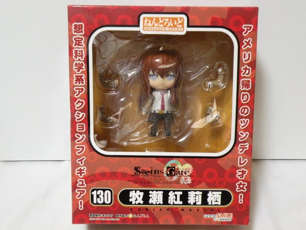 Nendoroid Makise Kurisu ABS PVC Painted Action Steins;Gate (non-scale & Figure)